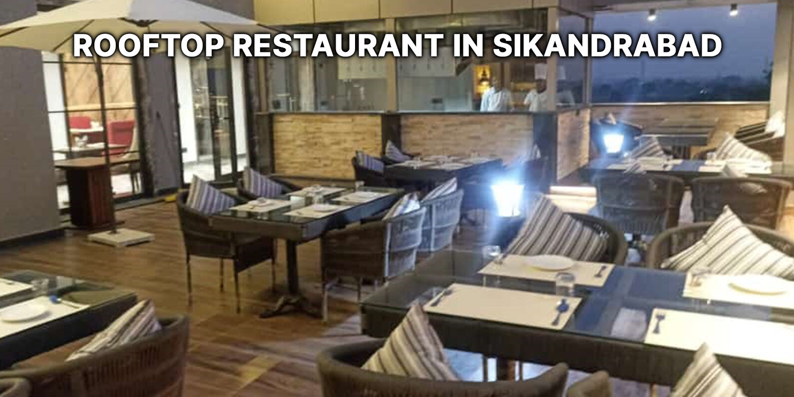 Rooftop Restaurant in Sikandrabad