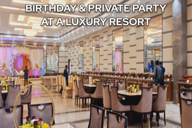 Birthday and Private Party at a Luxury Resort